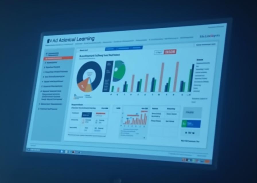 AI-powered personalized learning platform interface